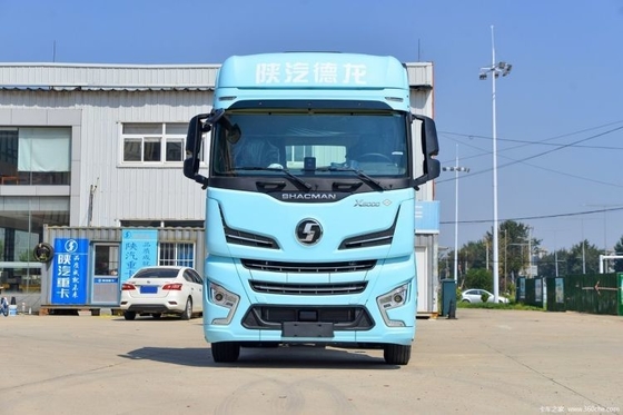 Shaanxi Qi Delong X6000 4*2 6*6 6*4 371 375 camião de tracção de GNC com transmissão
