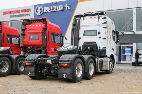 Shaanxi Qi Delong X6000 4*2 6*6 6*4 371 375 camião de tração de GNC com GNL