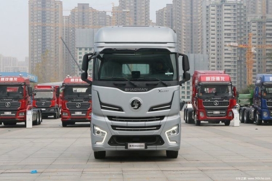 Transmissão automática Boutique Shaanxi Qi Delong X6000 6X4 4X2 6X2 GNC Trator de GNL