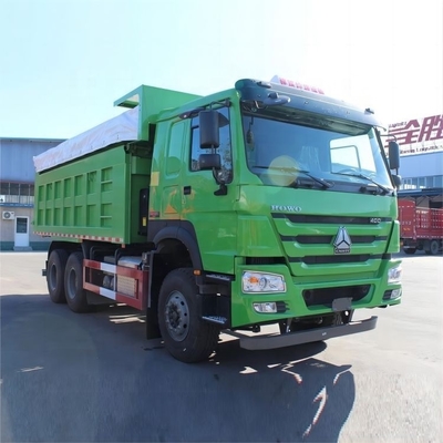 Caminhão pesado nacional HOWO-70 km 380hp 8X4 6X4 375 371hp Caminhão de descarga com sistema ESC