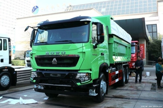 Caminhão pesado nacional HOWO 6X4 371hp Caminhão de descarga para 2 passageiros 10 Pneus 340hp no melhor