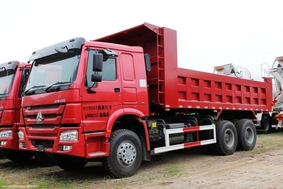 Caminhão pesado usado 0 km HOWO-7 380hp 6X4 375hp 371hp Caminhão de descarga com 2 assentos de passageiros
