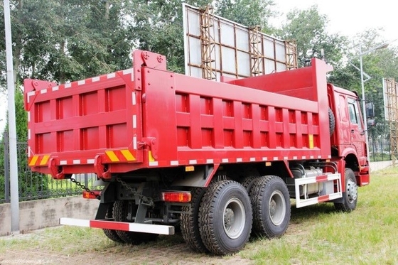Caminhão pesado usado 0 km HOWO-7 380hp 6X4 375hp 371hp Caminhão de descarga com 2 assentos de passageiros