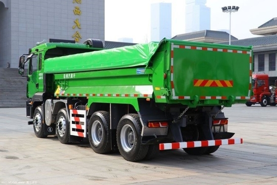 Shaanxi auto caminhão pesado usado Delong M3000S 350 cavalos 8X4 6x4 371 375hp caminhão de descarga