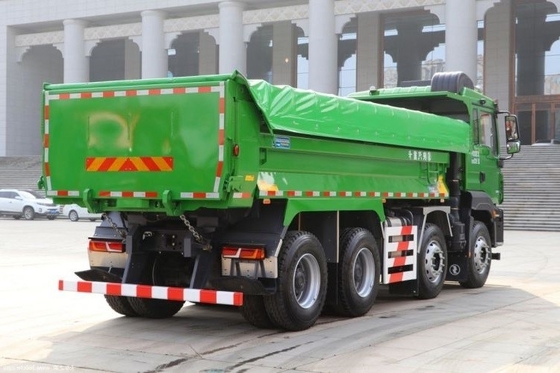 Shaanxi auto caminhão pesado usado Delong M3000S 350 cavalos 8X4 6x4 371 375hp caminhão de descarga