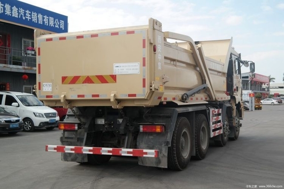 Shaanxi Auto M3000 336 HP 8X4 6x4 Dump Truck tela sensível ao toque e câmera traseira 360 ° direta