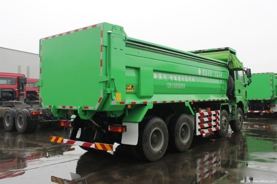 Shaanxi pesado Cardron X3000 460 cavalos 8X4 6X4 371hp 375hp caminhão de descarga Manual Janela
