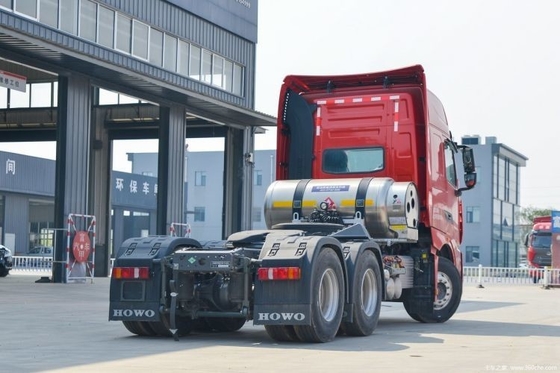 6 cilindros HOWO TH7 4*2 6*4 Tractor CHG LNG Truck Head para transporte de mercadorias perigosas