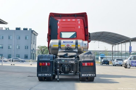 6 cilindros HOWO TH7 4*2 6*4 Tractor CHG LNG Truck Head para transporte de mercadorias perigosas