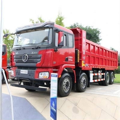 Shaanxi Qi Delong X3000 Stock Usado 8X4 camião de descarga 8m Tanque de carga para carga pesada