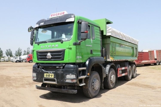 Stock especial caminhão pesado carro usado 0 Km Shandeka SITRAK G7H 8X4 6x4 371 375hp camião de descarga