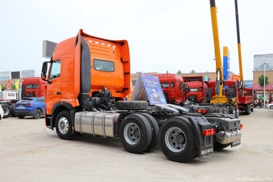 T7H HOWO 460 HP 6*4 4*2 cabeça de caminhão de tração com ESC e controlo eletrónico de estabilidade