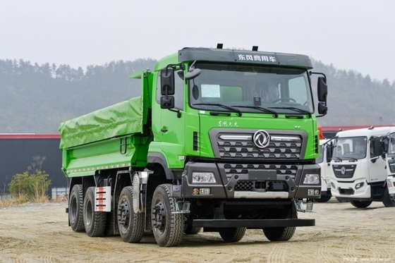 6 cilindros Dongfeng Tianlong Boutique 0km KC camião pesado 560HP 8X4 375HP camião de descarga