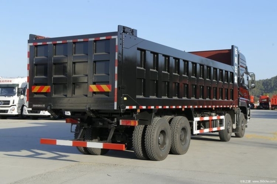 Equipado com ABS, camião pesado usado Dongfeng Tianlong KC 8X4 371HP camião de descarga com 465 cv