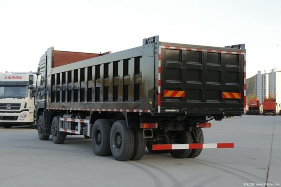 Equipado com ABS, camião pesado usado Dongfeng Tianlong KC 8X4 371HP camião de descarga com 465 cv