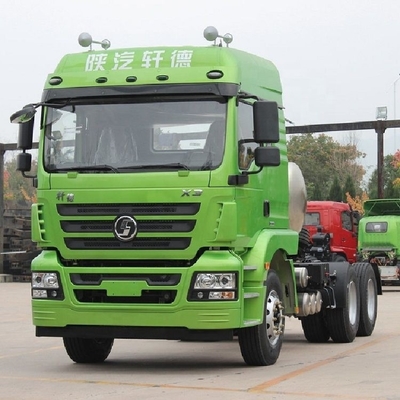 Câmera traseira 360° Shaanxi Auto Xuande X3 Leve 375hp 6X4 LNG Tractor Truck Head