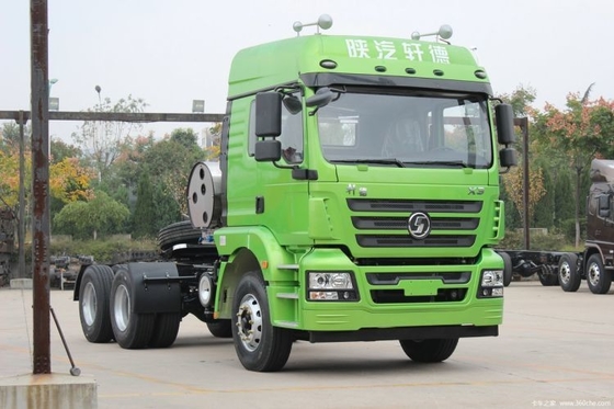 Câmera traseira 360° Shaanxi Auto Xuande X3 Leve 375hp 6X4 LNG Tractor Truck Head