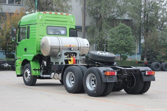 Câmera traseira 360° Shaanxi Auto Xuande X3 Leve 375hp 6X4 LNG Tractor Truck Head