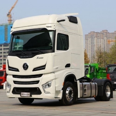 Shaanxi Auto X6000 equipado com ABS, cabeça de caminhão de reboque 4X2 de 430 hp para transporte de carga parcial