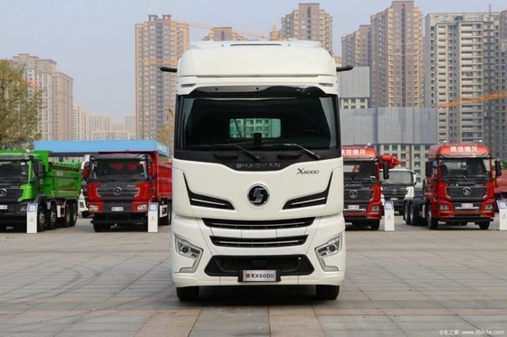 Shaanxi Auto X6000 equipado com ABS, cabeça de caminhão de reboque 4X2 de 430 hp para transporte de carga parcial