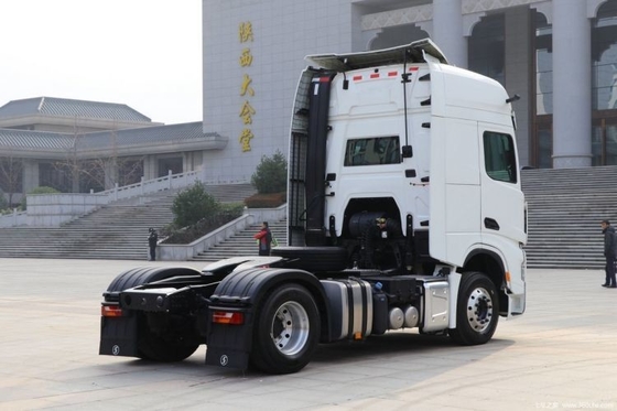 Shaanxi Auto X6000 equipado com ABS, cabeça de caminhão de reboque 4X2 de 430 hp para transporte de carga parcial