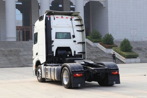 Shaanxi Auto X6000 equipado com ABS, cabeça de caminhão de reboque 4X2 de 430 hp para transporte de carga parcial