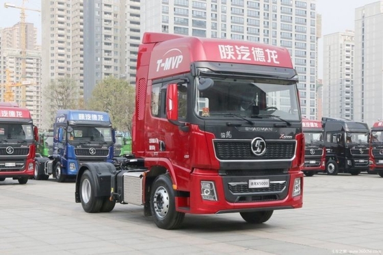 Shaanxi Auto X5000 Value Edition 460HP 4X2 Traction Truck Head com metade de uma fila de assentos