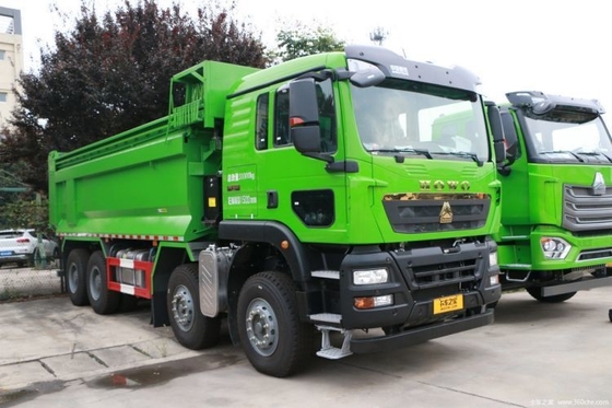 375 hp HOWO TX 8X4 camião de descarga com ar condicionado automático da National Heavy Truck