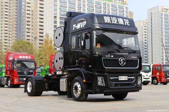 Shaanxi Auto X5000 460hp 4X2 cabeça de caminhão rebocado a GNL para transporte de carga pesada