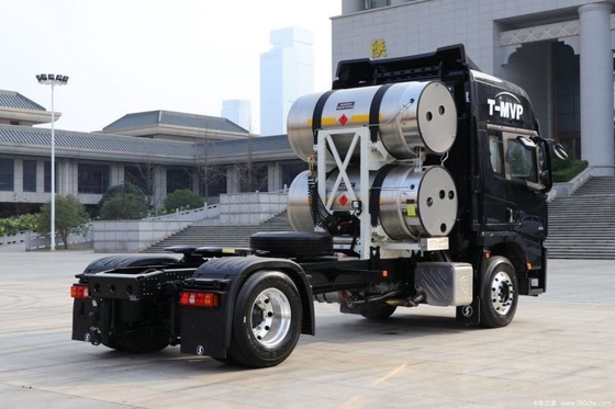 Shaanxi Auto X5000 460hp 4X2 cabeça de caminhão rebocado a GNL para transporte de carga pesada