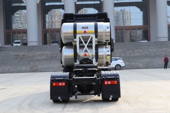 Shaanxi Auto X5000 460hp 4X2 cabeça de caminhão rebocado a GNL para transporte de carga pesada