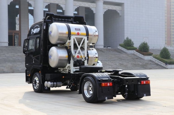 Shaanxi Auto X5000 460hp 4X2 cabeça de caminhão rebocado a GNL para transporte de carga pesada
