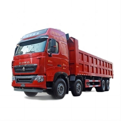 23 Vendas especiais de carro pesado HOWO T7H 371hp 375hp 6x4 8x4 Dump Truck ACC Cruise Control