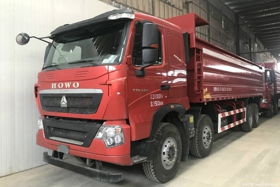 23 Vendas especiais de carro pesado HOWO T7H 371hp 375hp 6x4 8x4 Dump Truck ACC Cruise Control