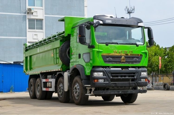 Melhor caminhão pesado 6X4 HOWO TX com 375 HP e 12 velocidades para a frente EURO 5 padrão de emissões