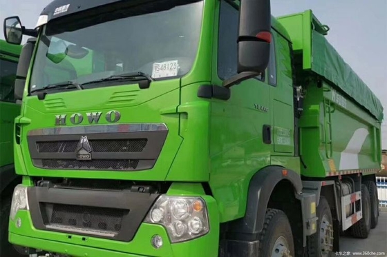 Caminhão pesado nacional HOWO TX 8X4 Caminhão de descarga 350hp 371hp 0km com número de mudança de marcha atrás 2