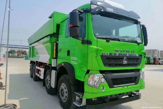 Caminhão pesado nacional HOWO TX 8X4 Caminhão de descarga 350hp 371hp 0km com número de mudança de marcha atrás 2