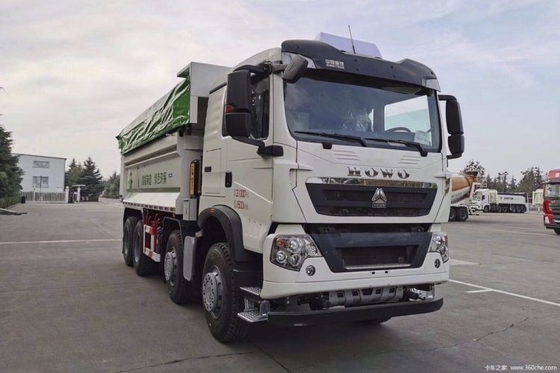 Caminhão pesado nacional HOWO TX 8X4 Caminhão de descarga 350hp 371hp 0km com número de mudança de marcha atrás 2
