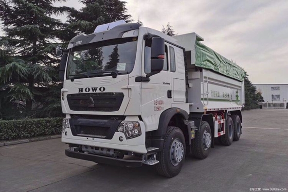 Caminhão pesado nacional HOWO TX 8X4 Caminhão de descarga 350hp 371hp 0km com número de mudança de marcha atrás 2