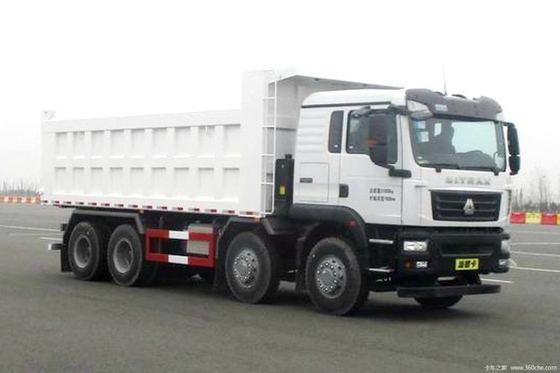 National Heavy Truck Shan Deka SITRAK G7 500hp 6x2 8X4 Dump Truck para câmera traseira de 360 °