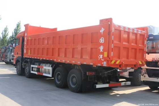 National Heavy Truck Shan Deka SITRAK G7 500hp 6x2 8X4 Dump Truck para câmera traseira de 360 °