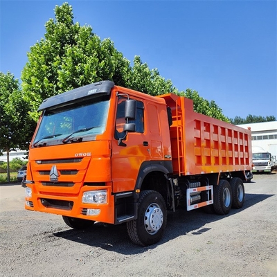 6.8X2.35X1.5 Tanque de carga 8X4 371hp 375 HP HOWO-70 km Caminhão de descarga com roda motriz 6x4