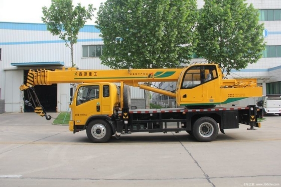 Bomba hidráulica como projeto Senyuan Indústria Pesada 170HP 4X2 10 toneladas guindaste com 5 seções