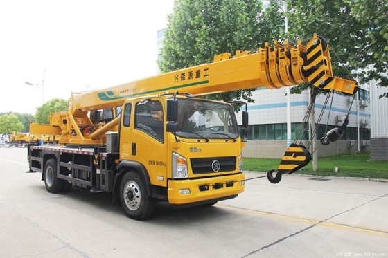 Bomba hidráulica como projeto Senyuan Indústria Pesada 170HP 4X2 10 toneladas guindaste com 5 seções