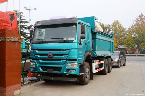 0 KM Caminhão de segunda mão 5.6m 6X4 336HP 371 375HP HOWO-7 Caminhão pesado nacional