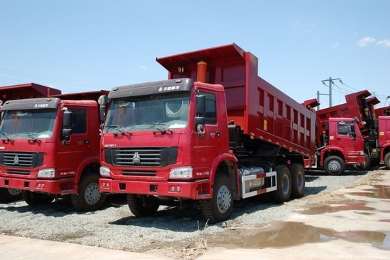 HOWO-7 6X4 380 cavalos de potência 371 375hp AMT Plug-In Hybrid Dump Truck
