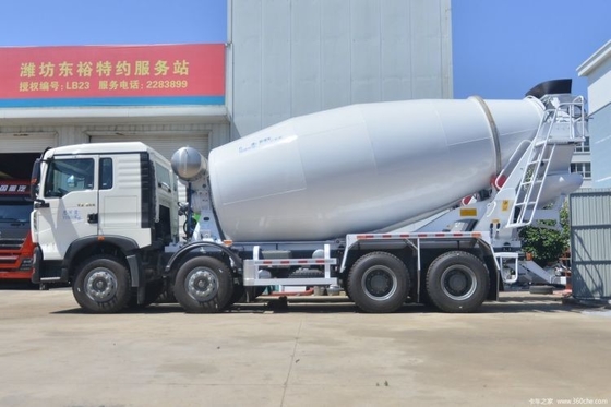 14000 Kg Popular SinotruK HOWO TX 340 cavalos 8X4 7.5 Quadrado caminhão de mistura de concreto
