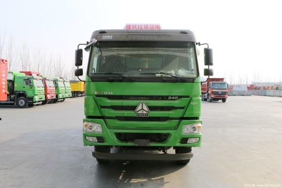 Caminhão pesado nacional HOWO 340hp 6X4 371 375hp 5.8m Caminhão de lixo ambiental em atraente