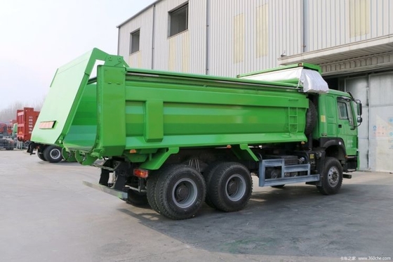 Caminhão pesado nacional HOWO 340hp 6X4 371 375hp 5.8m Caminhão de lixo ambiental em atraente