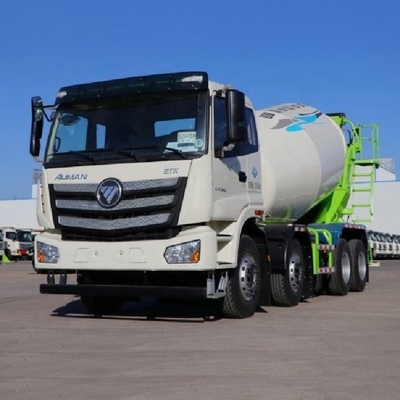 Fukuda Auman ETX 340 cavalos de potência 8X4 7,87 caminhão de mistura de concreto quadrado